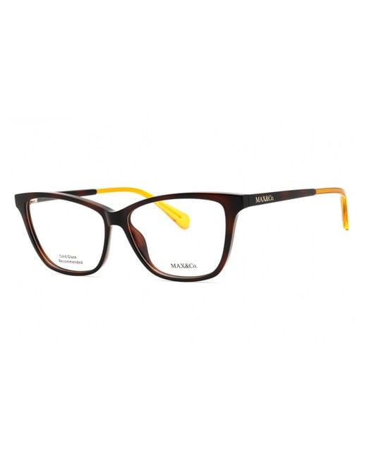 MAX&Co. Multicolor Sleek Rectangular Eyeglasses