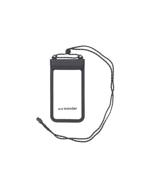 And Wander White I-Tech Nylon Accessory Pouch for men