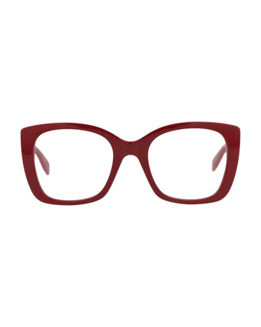 McQueen Red Am0351O Eyeglasses