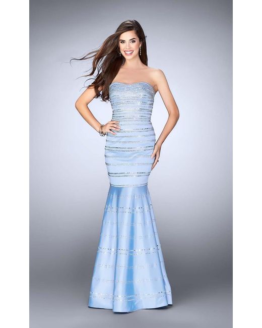 Rhinestone Embellished Prom Dresses
