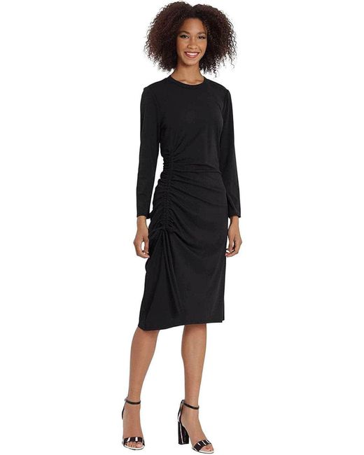 Maggy London G5024m Ruched Side Long 