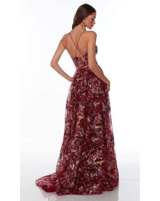 Alyce Paris Tulle 61126 Sequined High 