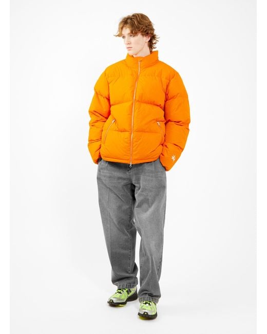 Orange puffer sale