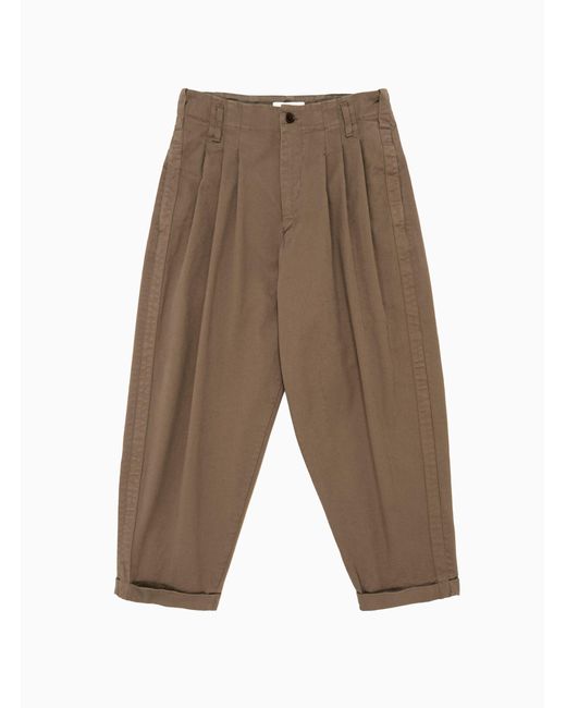 YMC Creole Peg Trousers Brown for Men