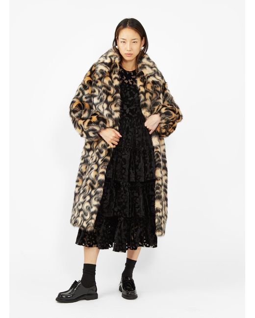 Shrimps Luther Coat Black Honey Lyst