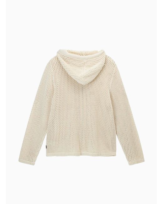 Stussy hoodie beige sale