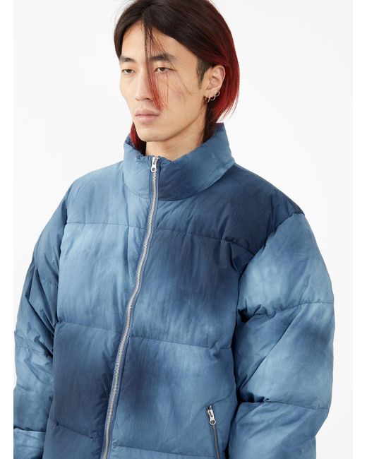 Stussy Recycled Nylon Down Puffer Jacket Navy in Blue for Men | Lyst Canada