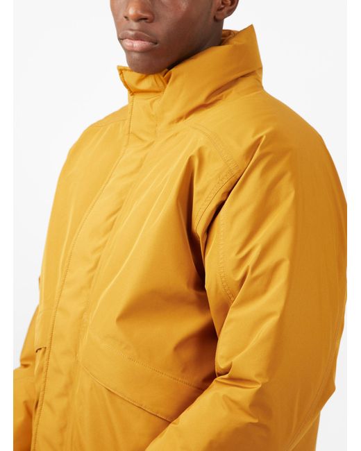 Nanamica Gore-tex Short Down Jacket Sunset Yellow in Natural for Men | Lyst