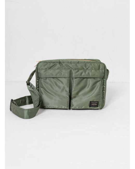 Porter Yoshida Tanker Shoulder Bag (1st Class) – Sage Green