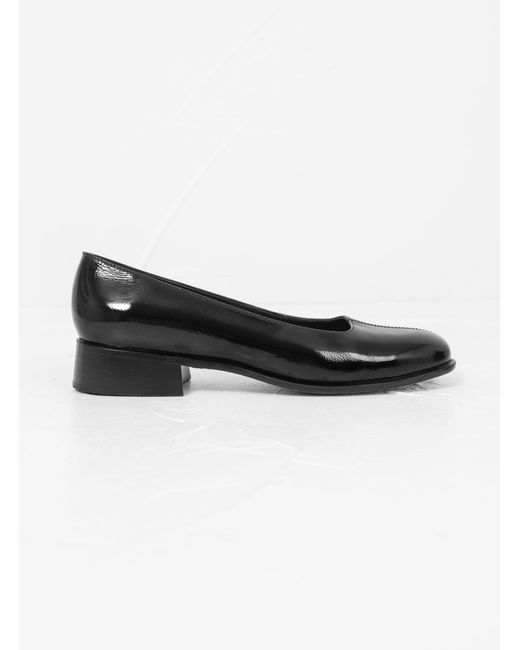 Womens black smoking loafers sales