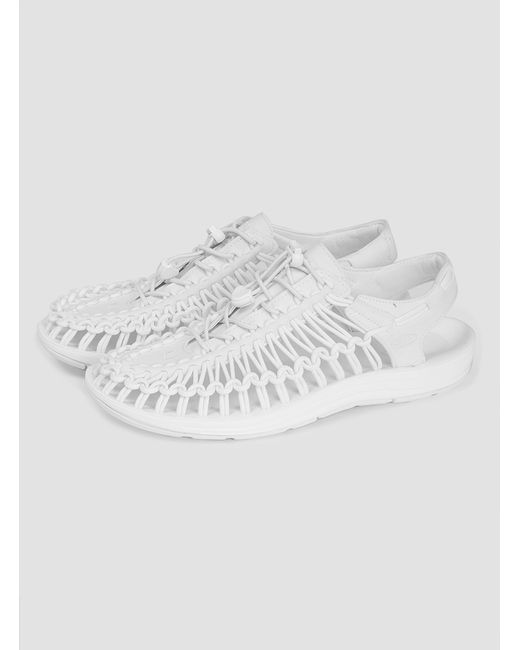White hotsell keen sandals