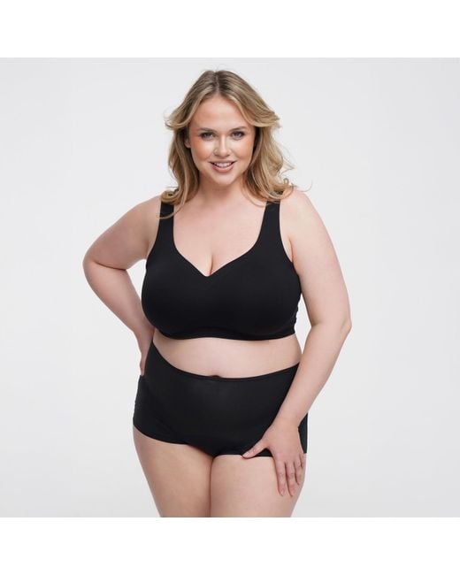 creamy fabrics Gray Comfort Minimizer Back Support Bh