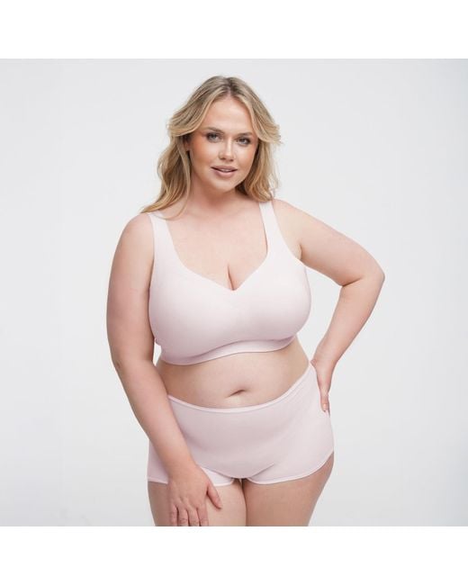 creamy fabrics Gray Comfort Minimizer Back Support Bh