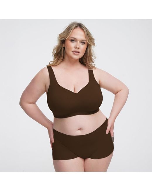 creamy fabrics Gray Comfort Minimizer Back Support Bh