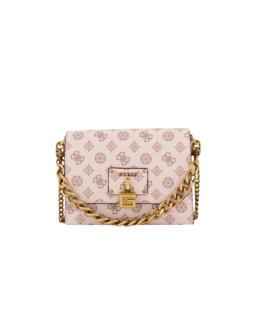 Guess Crossbody Bag Centre Stage in Pink Lyst