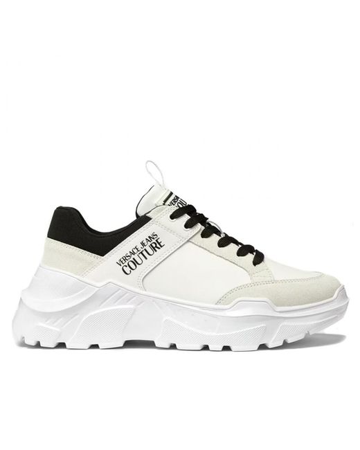 Versace Jeans Couture Sneakers With Logo - Color in White for Men | Lyst