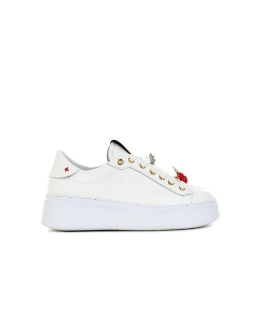 GIO+ + - Sneakers With Removable Accessories - Color in White | Lyst