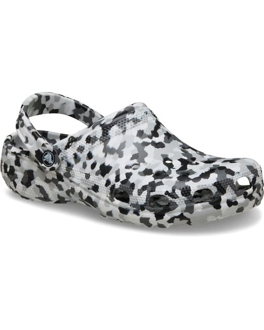 CROCSTM Black Classic Confetti Clog