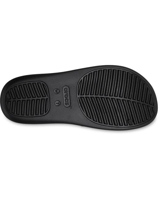 CROCSTM Black Getaway Platform H-Strap