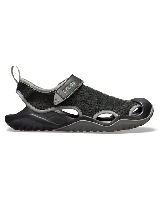 CROCSTM Black Swiftwater Mesh Deck for men