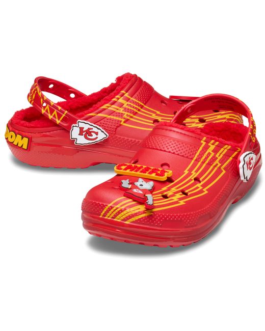 CROCSTM Red Nfl Kansas City Chiefs Classic Lined Clog