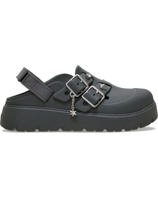 CROCSTM Black Loaferette Star Studded Clog