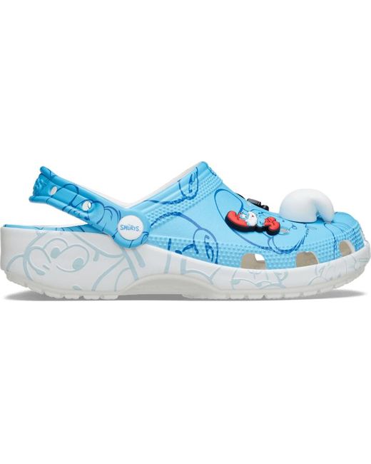 CROCSTM Blue | unisex | smurfs classic | clogs | patterned | 36