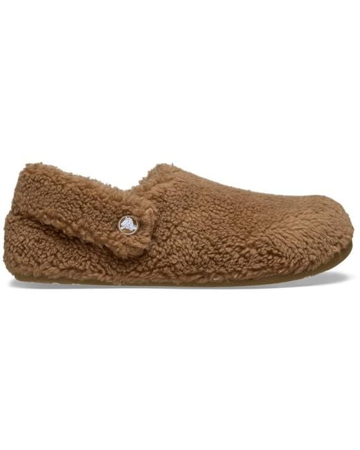 CROCSTM Black Classic Cozzzy Slipper
