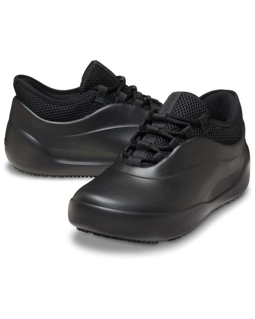 CROCSTM Black Bistro Work Sneaker for men