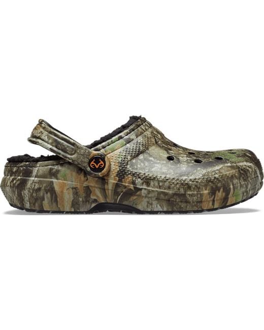CROCSTM Black Realtree Apx Lined Classic Clog