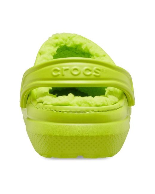 Crocs™ Lime Punch / Lime Punch Classic Lined Clog in Green for Men Lyst