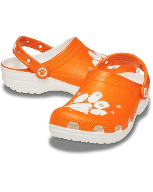 CROCSTM Orange Clemson Classic Clog
