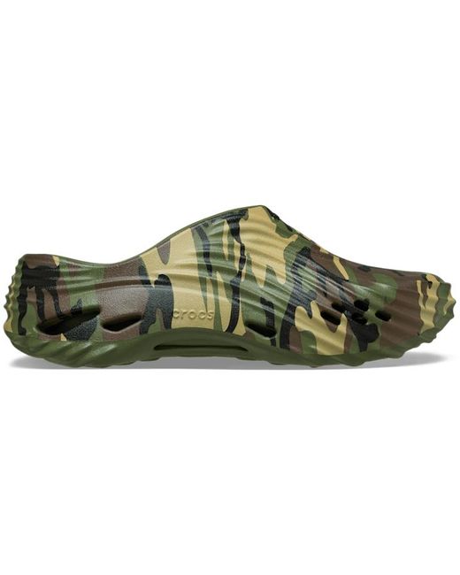 CROCSTM Black Echo Camo Wave