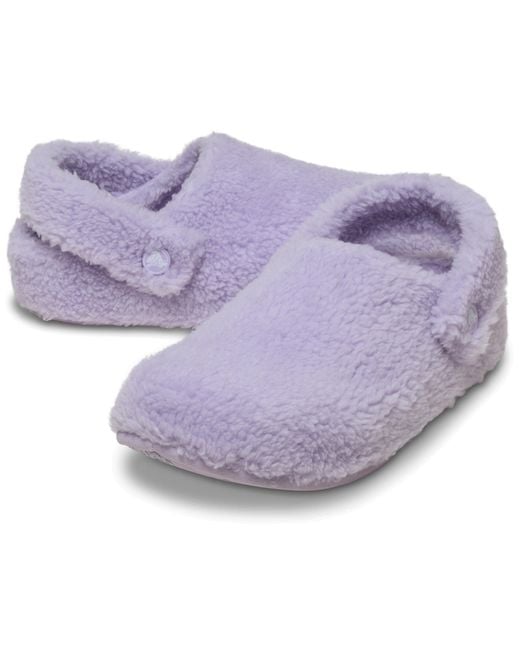 CROCSTM Purple Classic Cozzzy Slipper