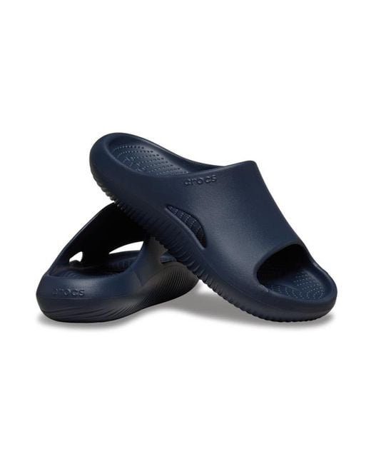 Mellow Recovery Slides CROCSTM en coloris Blue