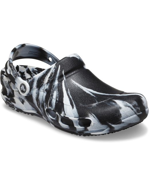 CROCSTM Black Bistro Marbled Work Clog