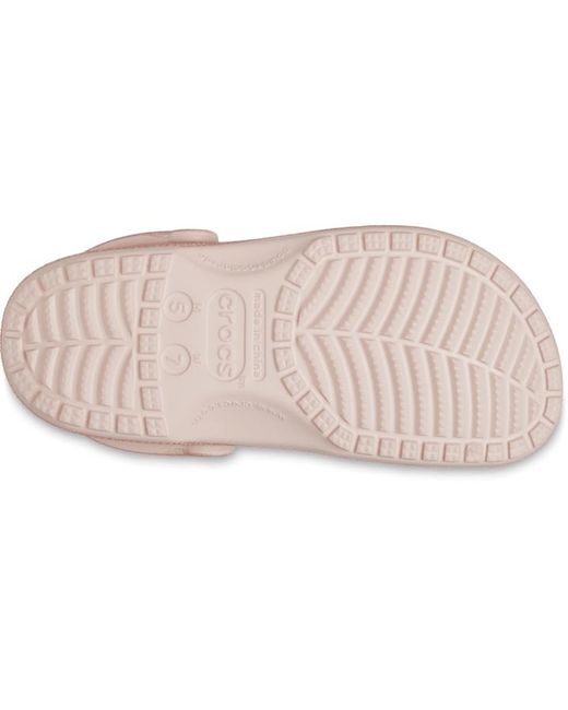 CROCSTM Black Classic glitter clogs