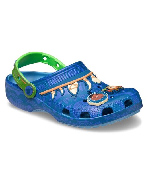 CROCSTM Blue | unisex | disney moana maui classic | clogs | patterned | 36