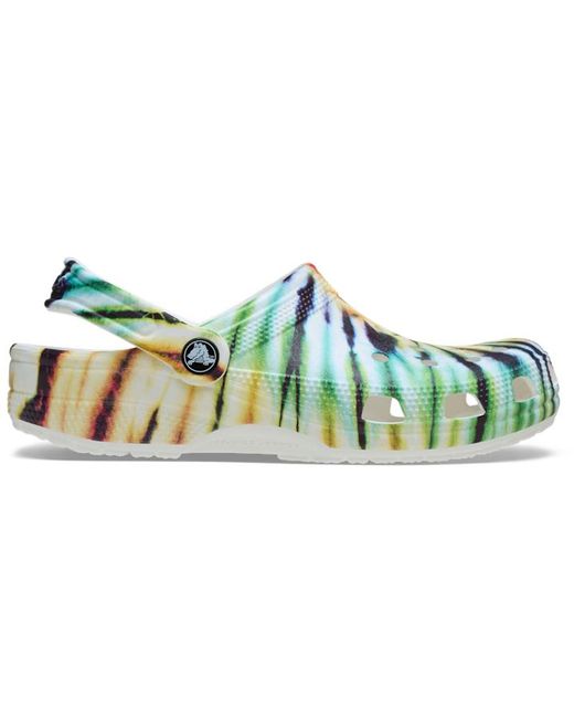 Crocs™ Classic Tie Dye Clog in Blue | Lyst
