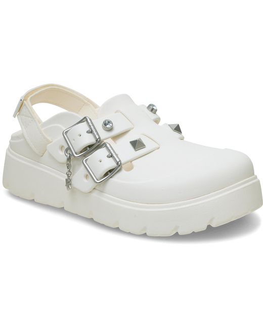 CROCSTM Black Loaferette Star Studded Clog