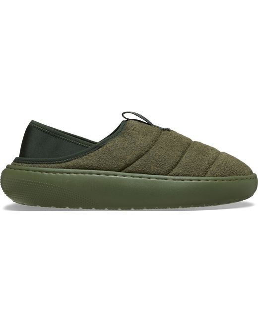 CROCSTM Black Classic Vegan Suede Moc