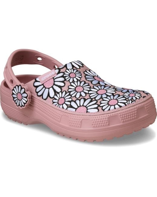 CROCSTM Black Crafted Daisy