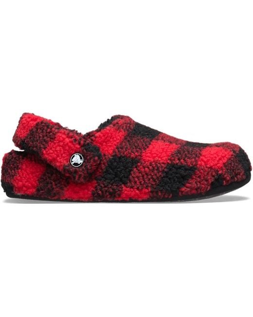 CROCSTM Red Classic Cozzzy Slipper
