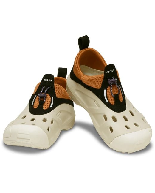 CROCSTM Black Quick Trail Low; Bone Multi