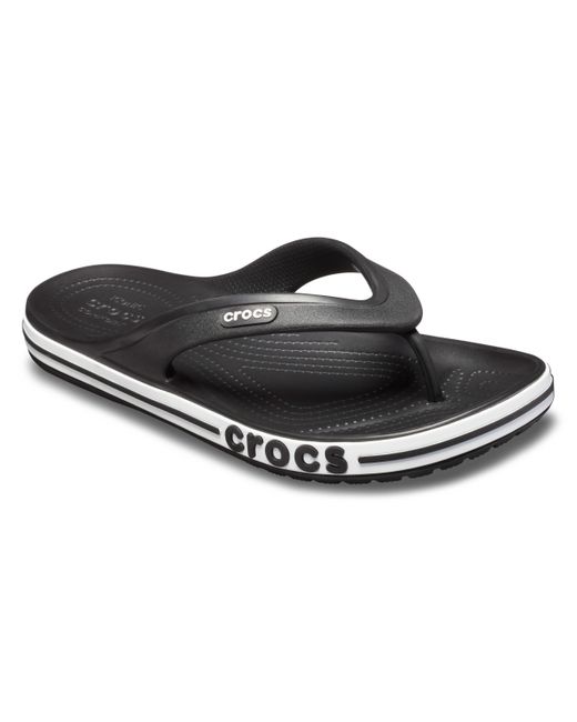 CROCSTM Black Bayaband Slides | Slide Sandals