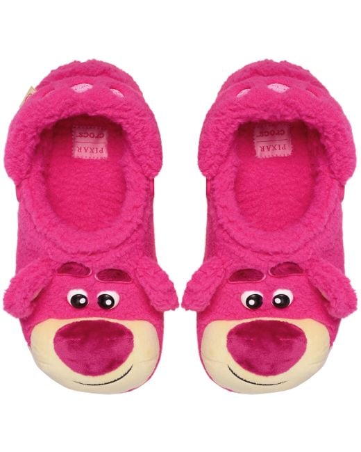 CROCSTM Pink Toy Story Lotso Lined Classic Clog