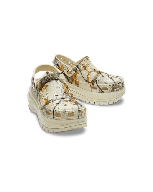 Crocs X RealTree Edge Colors Camo Limited Edition Mega Crush Sandal Men\'s 13 NWT Size 13 Men Crocs Classic Mega Crush Realtree Edge Bone  main image 3