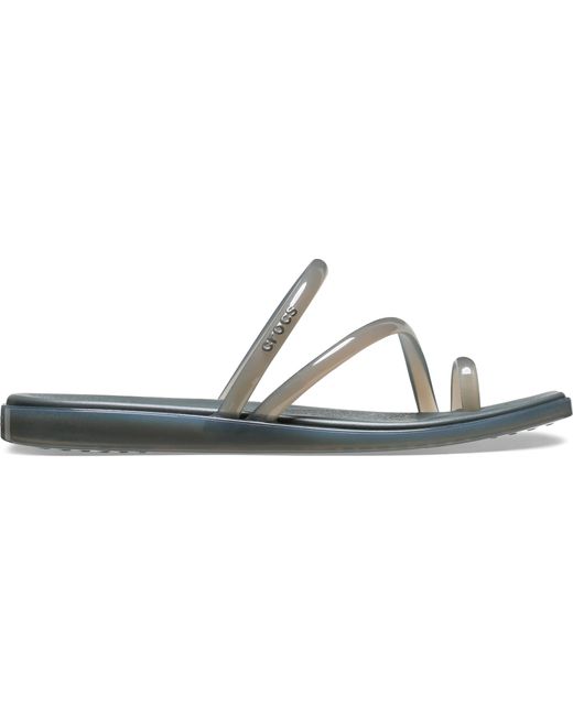 CROCSTM Black Miami Toe Loop Jelly Sandal