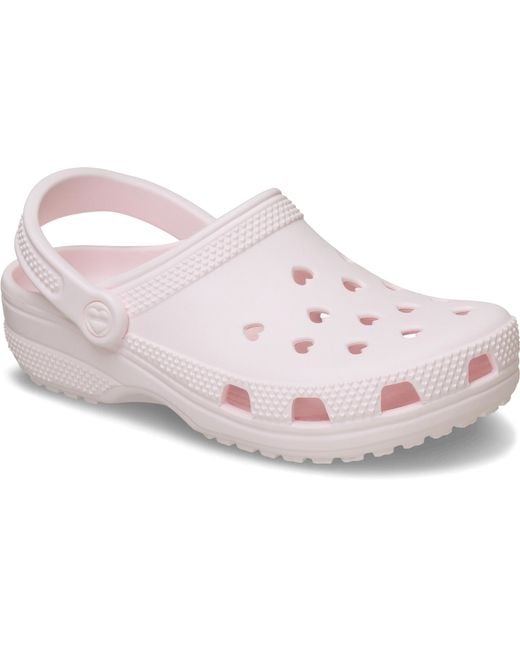 CROCSTM Black Classic Hearts Cut Out Clog