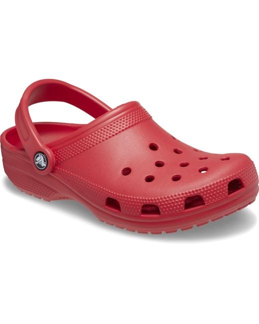 CROCSTM Red Classic Clog for men